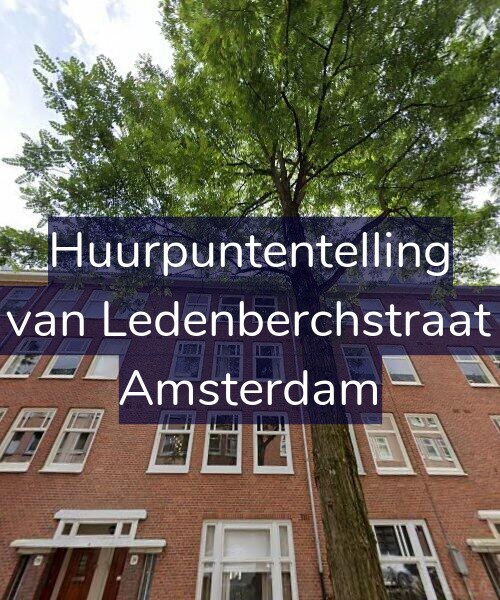 Foto gevel Huurpuntentelling voor Gillis van Ledenberchstraat 31-3, Amsterdam