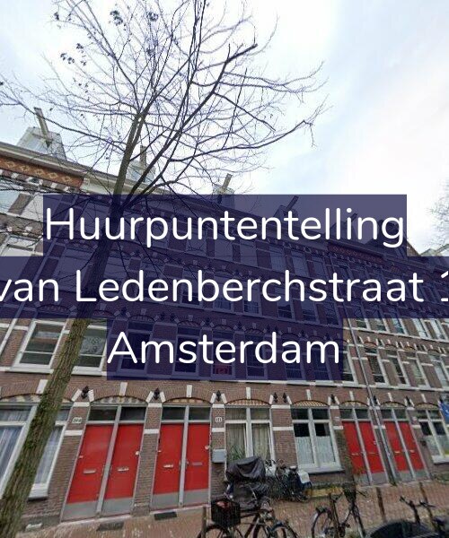 Foto gevel Huurpuntentelling voor Gillis van Ledenberchstraat 111-H, Amsterdam