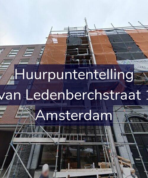 Foto gevel Huurpuntentelling voor Gillis van Ledenberchstraat 116-E, Amsterdam