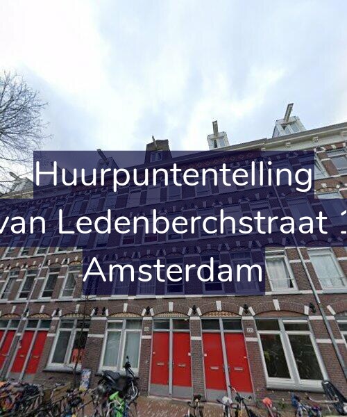 Foto gevel Huurpuntentelling voor Gillis van Ledenberchstraat 129-H, Amsterdam