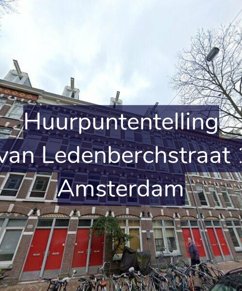 Foto gevel Huurpuntentelling voor Gillis van Ledenberchstraat 123-2, Amsterdam