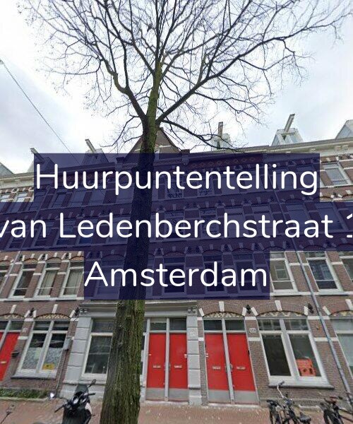 Foto gevel Huurpuntentelling voor Gillis van Ledenberchstraat 117-H, Amsterdam