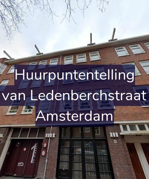 Foto gevel Huurpuntentelling voor Gillis van Ledenberchstraat 46-2, Amsterdam