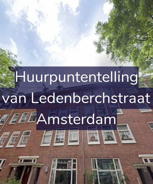 Foto gevel Huurpuntentelling voor Gillis van Ledenberchstraat 43-3, Amsterdam