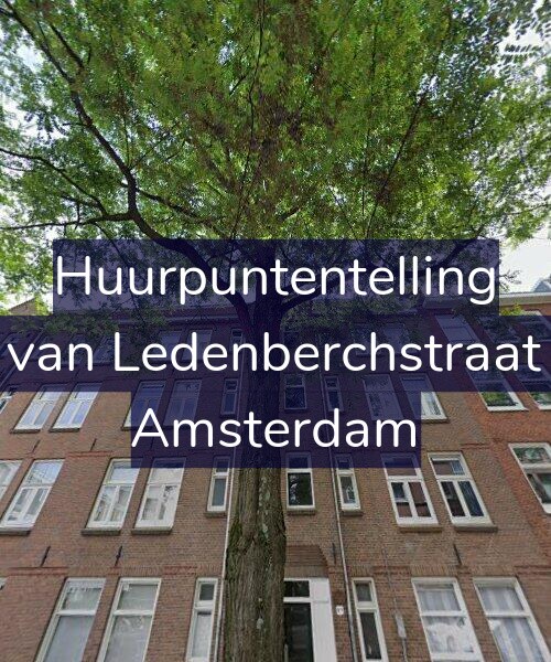 Foto gevel Huurpuntentelling voor Gillis van Ledenberchstraat 17-2, Amsterdam