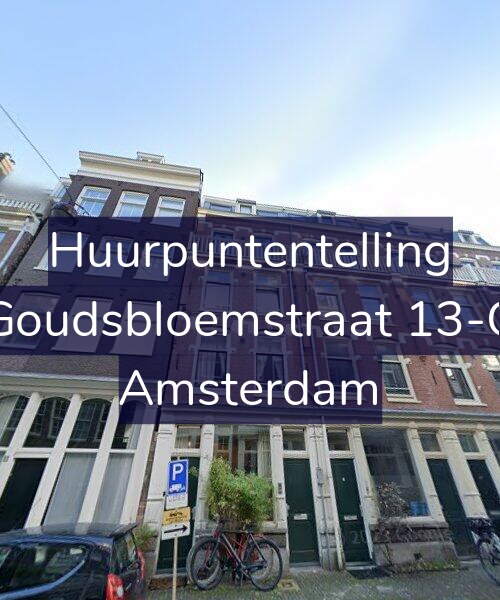 Foto gevel Huurpuntentelling voor Goudsbloemstraat 13-C, Amsterdam