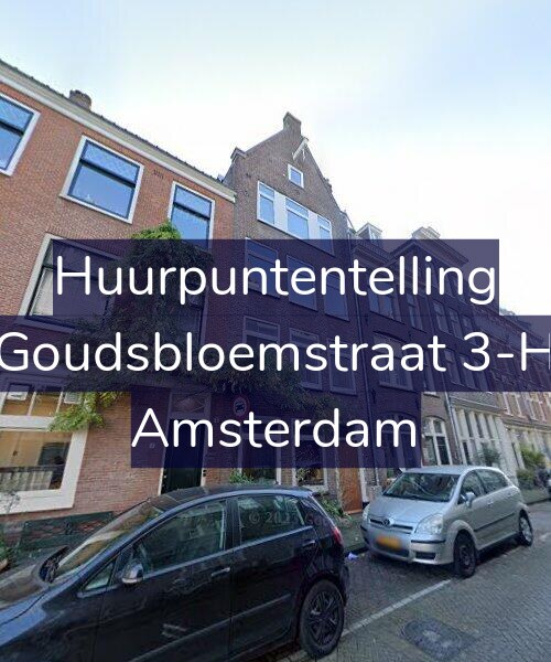 Foto gevel Huurpuntentelling voor Goudsbloemstraat 3-H, Amsterdam