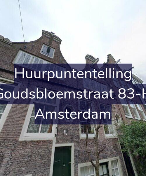 Foto gevel Huurpuntentelling voor Goudsbloemstraat 83-H, Amsterdam