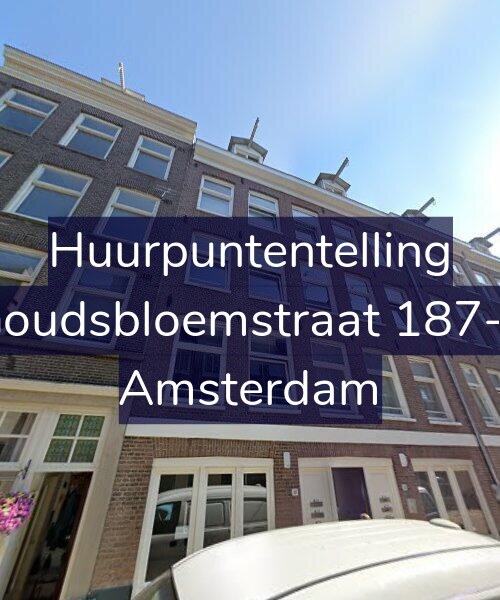 Foto gevel Huurpuntentelling voor Goudsbloemstraat 187-E, Amsterdam