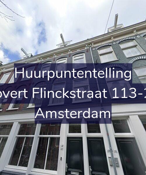 Foto gevel Huurpuntentelling voor Govert Flinckstraat 113-2V, Amsterdam
