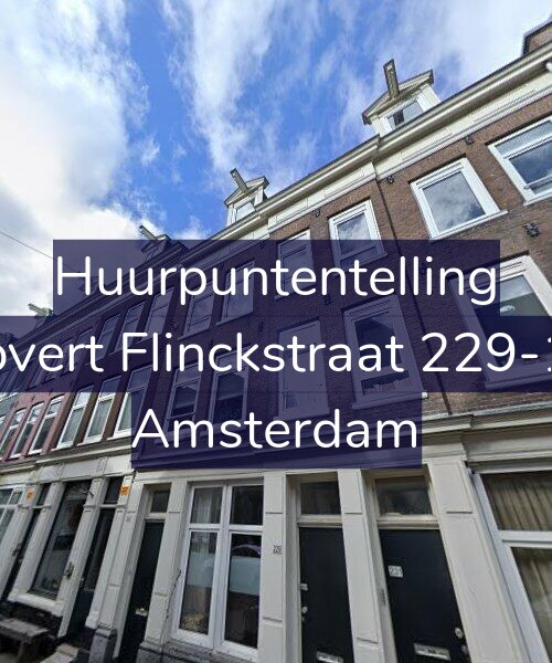 Foto gevel Huurpuntentelling voor Govert Flinckstraat 229-1A, Amsterdam