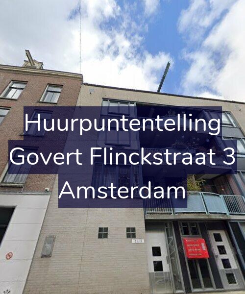 Foto gevel Huurpuntentelling voor Govert Flinckstraat 3, Amsterdam