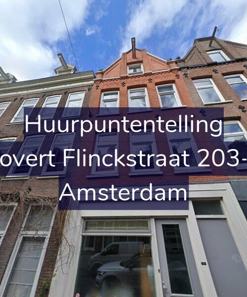 Foto gevel Huurpuntentelling voor Govert Flinckstraat 203-2, Amsterdam