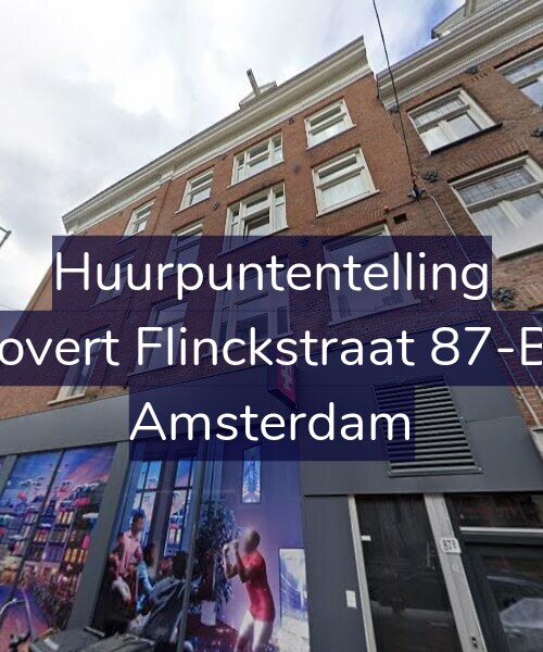 Foto gevel Huurpuntentelling voor Govert Flinckstraat 87-B1, Amsterdam