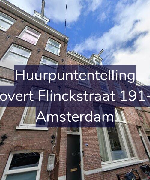 Foto gevel Huurpuntentelling voor Govert Flinckstraat 191-1, Amsterdam