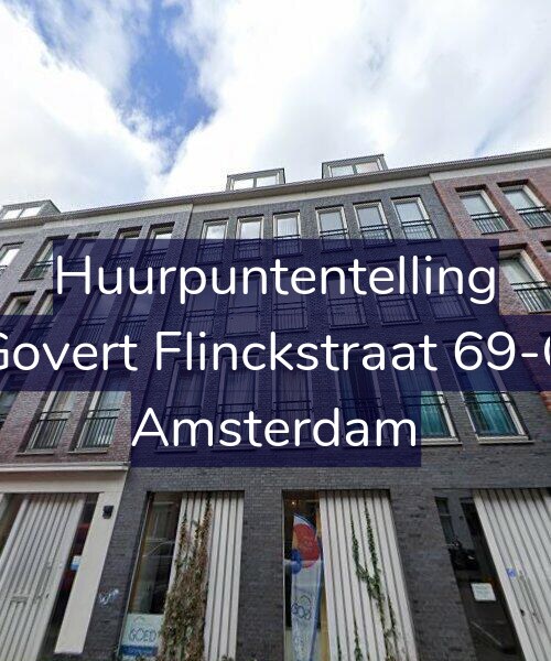 Foto gevel Huurpuntentelling voor Govert Flinckstraat 69-C, Amsterdam