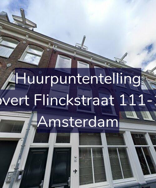 Foto gevel Huurpuntentelling voor Govert Flinckstraat 111-1A, Amsterdam