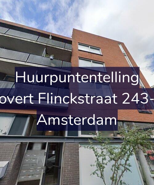 Foto gevel Huurpuntentelling voor Govert Flinckstraat 243-N, Amsterdam