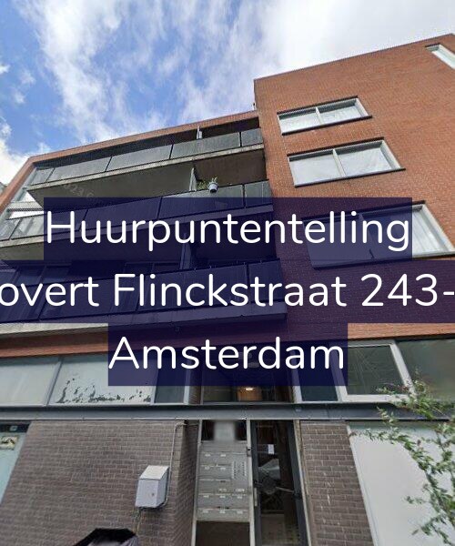 Foto gevel Huurpuntentelling voor Govert Flinckstraat 243-G, Amsterdam