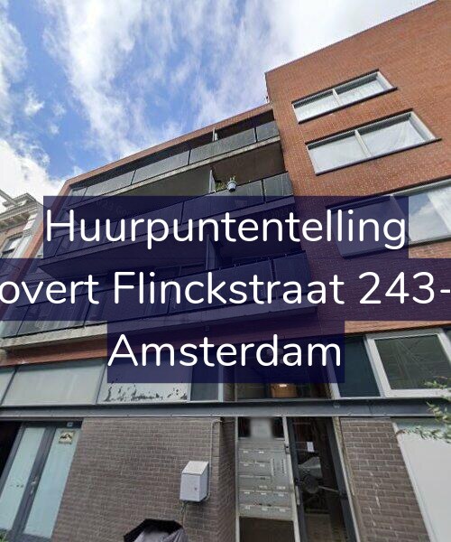 Foto gevel Huurpuntentelling voor Govert Flinckstraat 243-C, Amsterdam