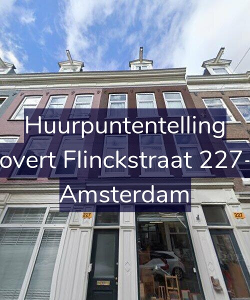 Foto gevel Huurpuntentelling voor Govert Flinckstraat 227-1, Amsterdam