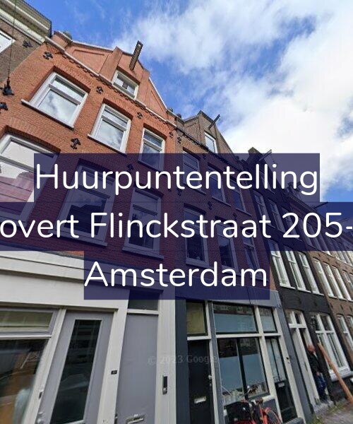 Foto gevel Huurpuntentelling voor Govert Flinckstraat 205-2, Amsterdam