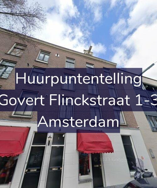 Foto gevel Huurpuntentelling voor Govert Flinckstraat 1-3, Amsterdam