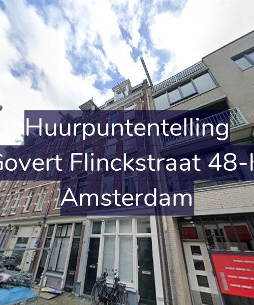Foto gevel Huurpuntentelling voor Govert Flinckstraat 48-H, Amsterdam