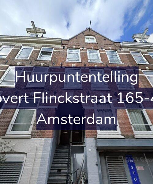 Foto gevel Huurpuntentelling voor Govert Flinckstraat 165-4A, Amsterdam