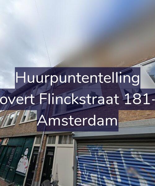 Foto gevel Huurpuntentelling voor Govert Flinckstraat 181-2, Amsterdam