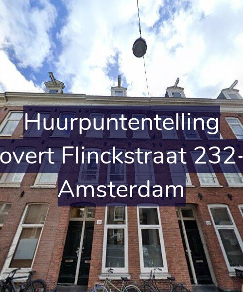 Foto gevel Huurpuntentelling voor Govert Flinckstraat 232-1, Amsterdam