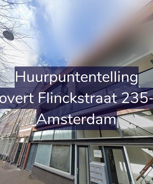 Foto gevel Huurpuntentelling voor Govert Flinckstraat 235-B, Amsterdam