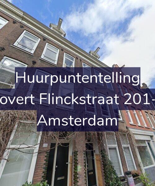 Foto gevel Huurpuntentelling voor Govert Flinckstraat 201-2, Amsterdam