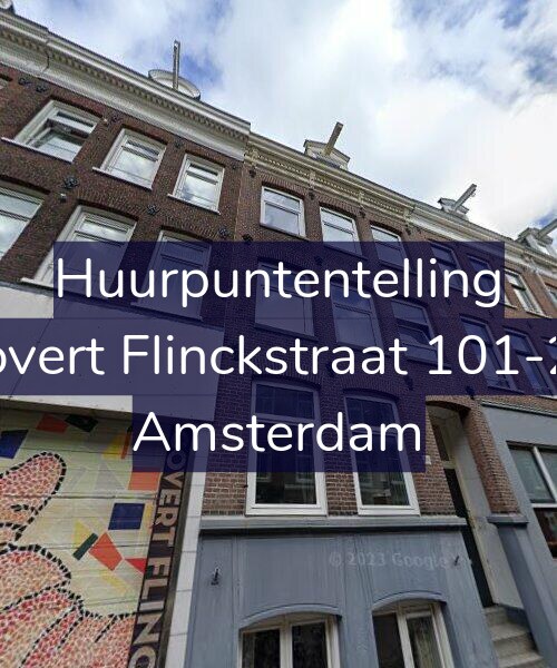 Foto gevel Huurpuntentelling voor Govert Flinckstraat 101-2A, Amsterdam