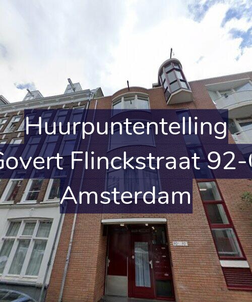 Foto gevel Huurpuntentelling voor Govert Flinckstraat 92-C, Amsterdam