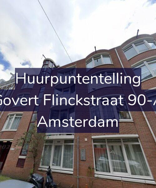 Foto gevel Huurpuntentelling voor Govert Flinckstraat 90-A, Amsterdam