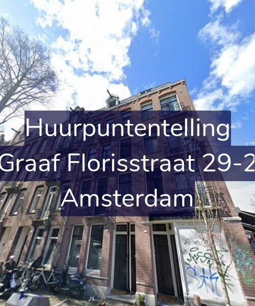 Foto gevel Huurpuntentelling voor Graaf Florisstraat 29-2, Amsterdam