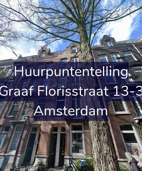 Foto gevel Huurpuntentelling voor Graaf Florisstraat 13-3, Amsterdam