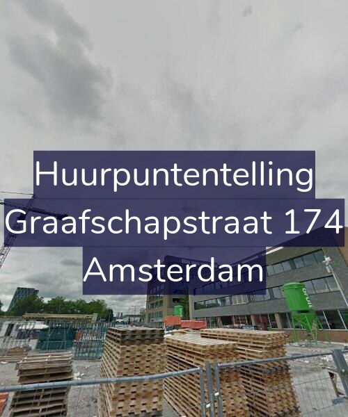 Foto gevel Huurpuntentelling voor Graafschapstraat 174, Amsterdam
