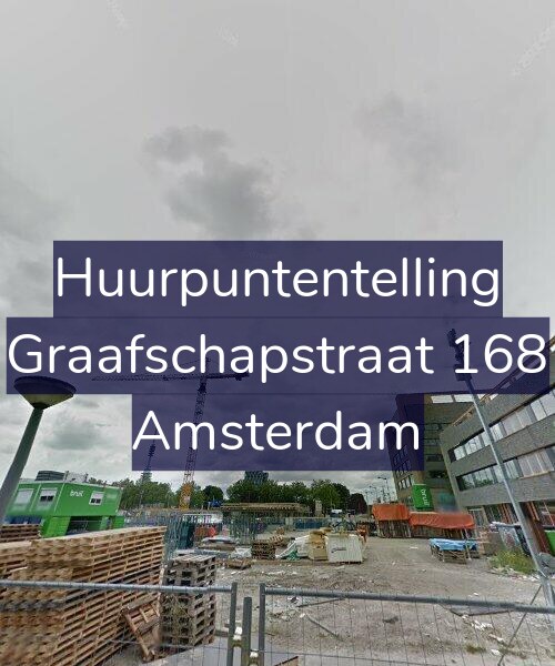 Foto gevel Huurpuntentelling voor Graafschapstraat 168, Amsterdam