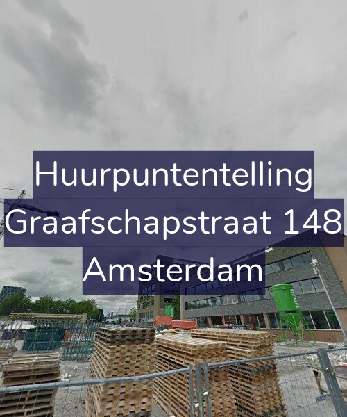 Foto gevel Huurpuntentelling voor Graafschapstraat 148, Amsterdam
