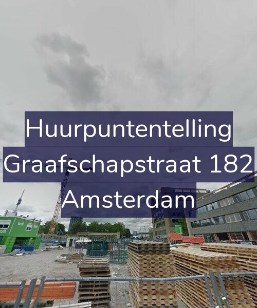 Foto gevel Huurpuntentelling voor Graafschapstraat 182, Amsterdam