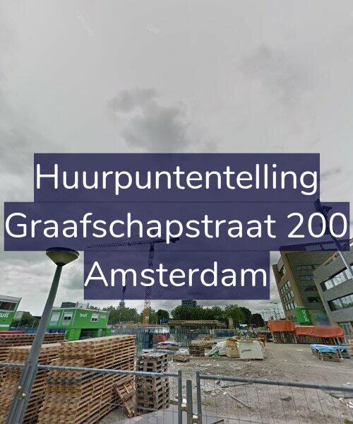 Foto gevel Huurpuntentelling voor Graafschapstraat 200, Amsterdam
