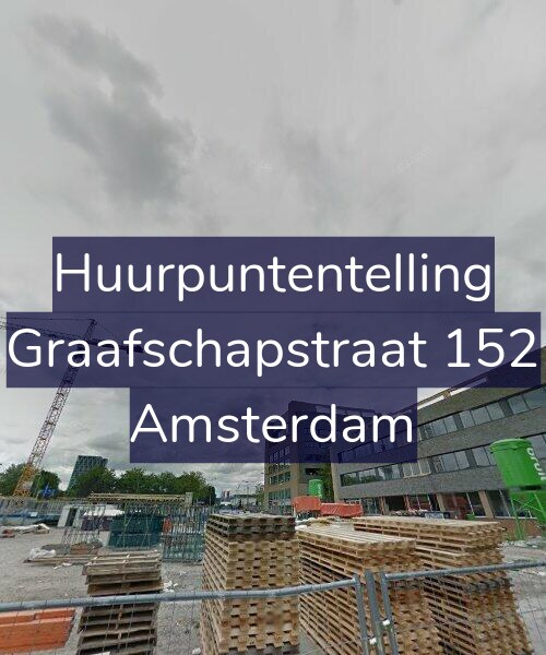 Foto gevel Huurpuntentelling voor Graafschapstraat 152, Amsterdam