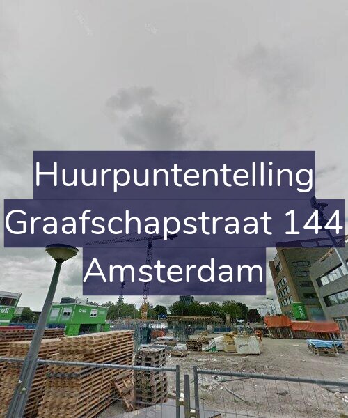 Foto gevel Huurpuntentelling voor Graafschapstraat 144, Amsterdam