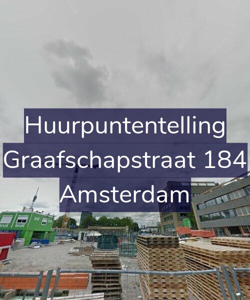 Foto gevel Huurpuntentelling voor Graafschapstraat 184, Amsterdam