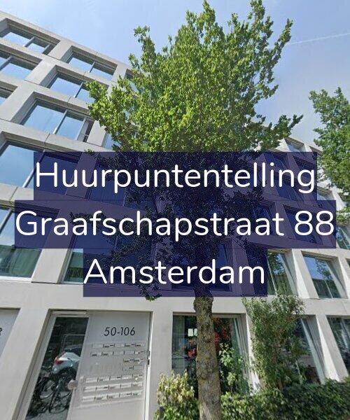 Foto gevel Huurpuntentelling voor Graafschapstraat 88, Amsterdam