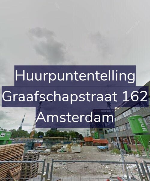 Foto gevel Huurpuntentelling voor Graafschapstraat 162, Amsterdam