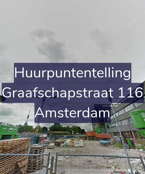 Foto gevel Huurpuntentelling voor Graafschapstraat 116, Amsterdam