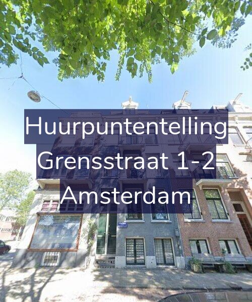 Foto gevel Huurpuntentelling voor Grensstraat 1-2, Amsterdam